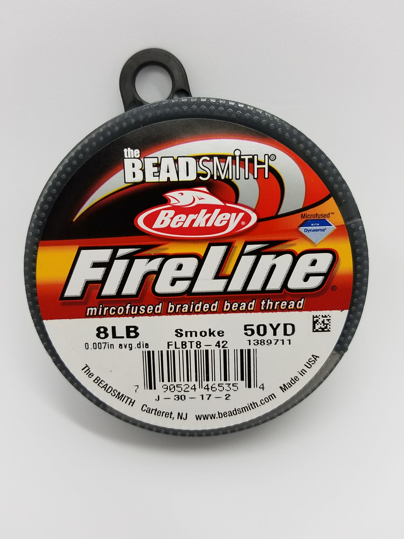 Fireline Braided Bead Thread - 8 lb - Smoke